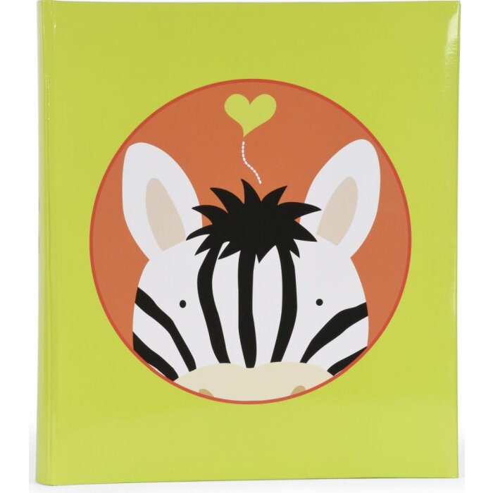 Henzo Jumbo Album fotografico Jungle Zebra 29x33 cm 100 pagine bianche