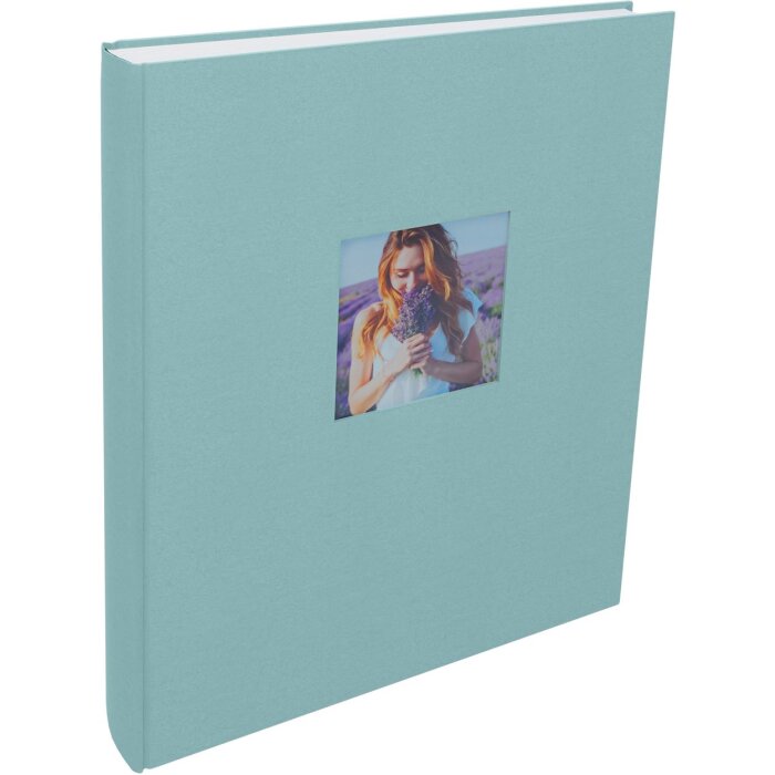 Henzo Jumbo Album fotografico Mika azzurro 29x33 cm 100 pagine bianche