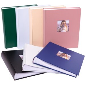 Henzo Jumbo Album fotografico Mika azzurro 29x33 cm 100 pagine bianche