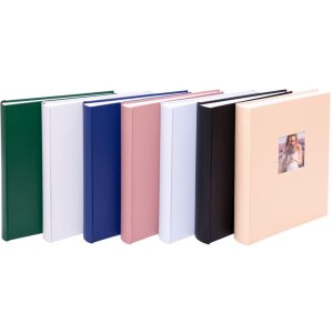 Henzo Jumbo Album fotografico Mika azzurro 29x33 cm 100 pagine bianche
