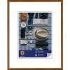 Henzo cornice in plastica Napoli 24x30 cm marrone medio