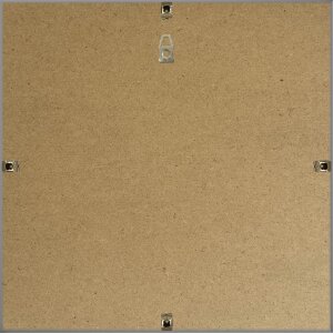 Henzo Cornice in plastica Napoli 40x40 cm argento