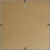 Henzo Cornice in plastica Napoli 40x40 cm argento
