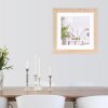 Cornice Henzo moderna 50x50 cm marrone medio con passe-partout 30x30 cm