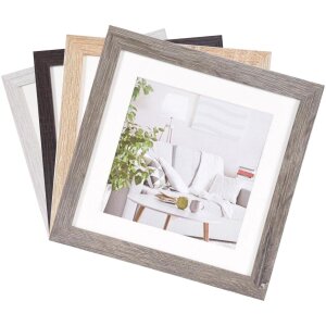 Cornice moderna 50x50 cm grigio scuro
