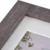 Cornice moderna 50x50 cm grigio scuro