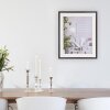 Cornice moderna 70x100 cm marrone scuro