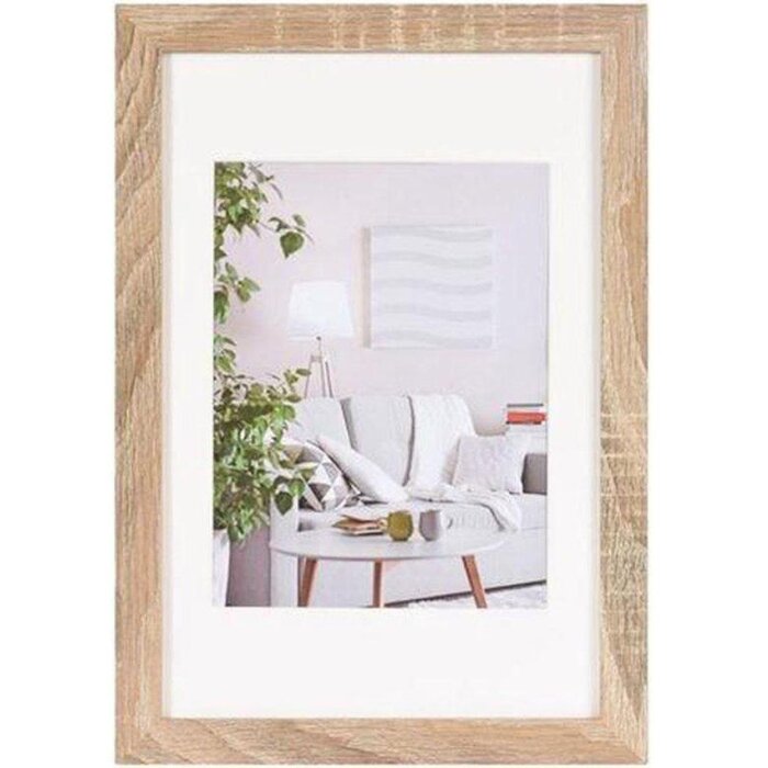 Cornice moderna 70x100 cm marrone medio