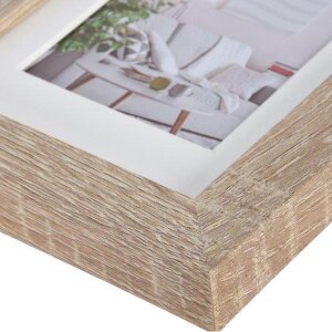 Cornice moderna 70x100 cm marrone medio