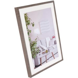 Cornice moderna 70x100 cm grigio scuro
