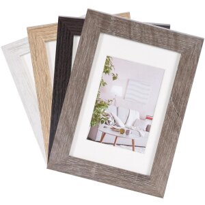 Cornice moderna 70x100 cm grigio scuro