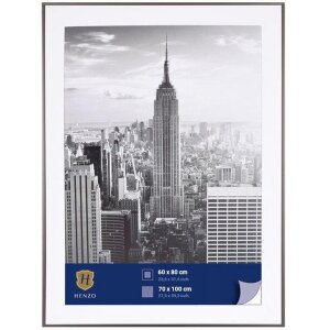 Henzo Telaio in alluminio Manhattan 70x100 cm grigio