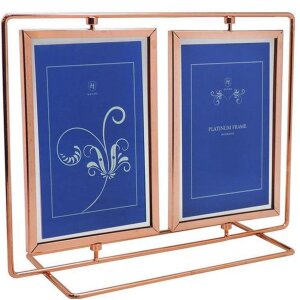 Henzo Doppia cornice Swing 2 foto 10x15 cm oro rosa