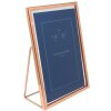 Cornice per foto Triangolo 10x15 cm oro rosa