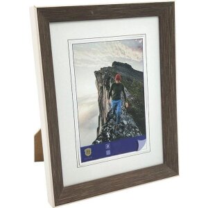 Bordo cornice WPC 13x18 cm marrone scuro