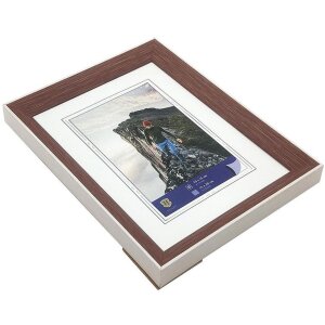Bordo cornice WPC 15x20 cm rosso