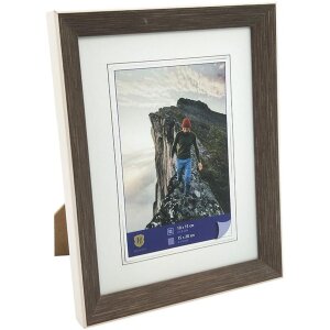Bordo cornice WPC 15x20 cm marrone scuro