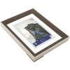 Bordo cornice WPC 15x20 cm marrone scuro