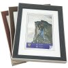 Bordo cornice WPC 15x20 cm marrone scuro
