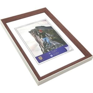 Bordo cornice WPC 20x30 cm rosso