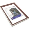 Bordo cornice WPC 20x30 cm rosso