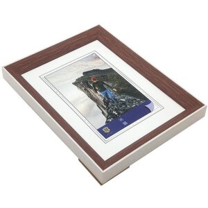 Bordo cornice WPC 30x40 cm rosso