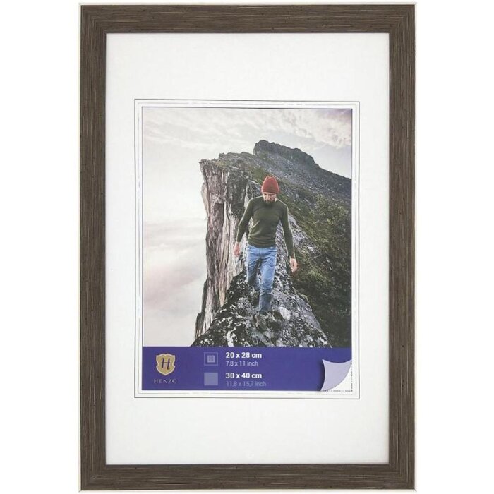 Cornice WPC bordo 30x40 cm marrone scuro