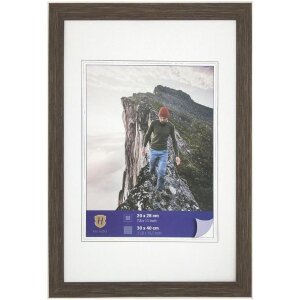 Cornice WPC bordo 30x40 cm marrone scuro