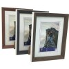 Cornice WPC bordo 30x40 cm marrone scuro