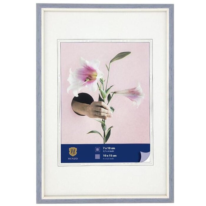 Cornice WPC Lily 10x15 cm blu