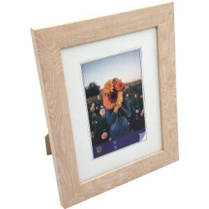 Cornice in WPC Dahlia 10x15 cm bianco