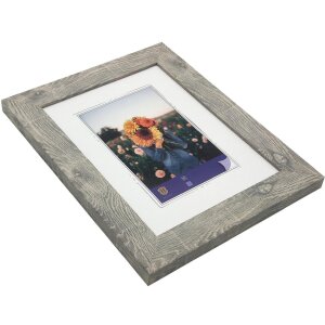 Cornice in WPC Dahlia 10x15 cm grigio
