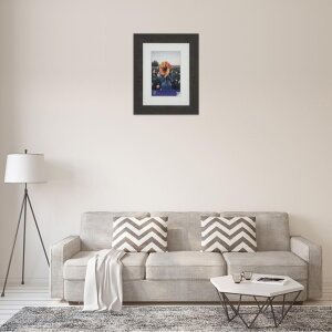 Cornice WPC Dahlia 13x18 cm marrone scuro