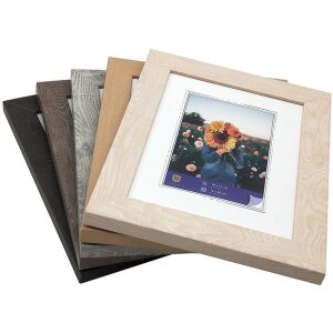 Cornice in WPC Dahlia 15x20 cm bianco