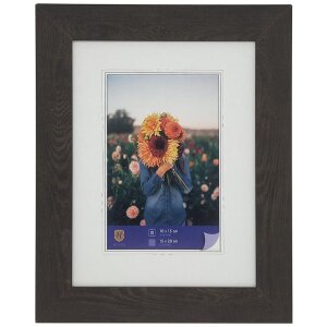 Cornice WPC Dahlia 15x20 cm marrone scuro
