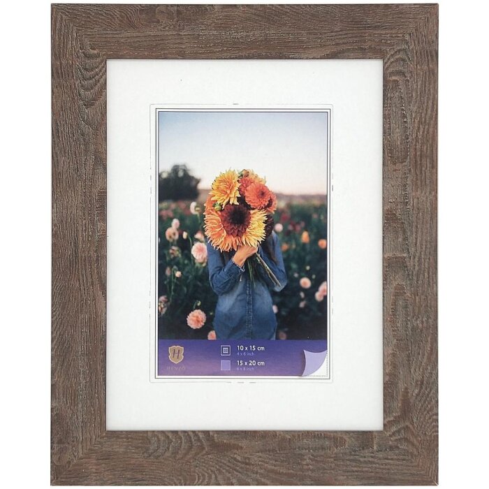 Cornice in WPC Dahlia 15x20 cm marrone medio