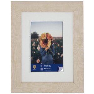 Cornice WPC Dahlia 40x50 cm bianco