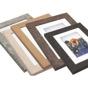 Cornice WPC Dahlia 40x50 cm bianco