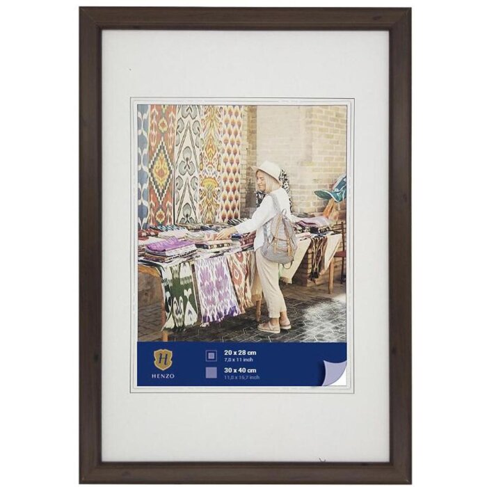 Cornice in WPC fantasia 30x40 cm marrone scuro