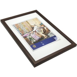 Cornice in WPC fantasia 30x40 cm marrone scuro