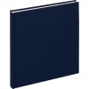 Walther Album fotografico Panno blu scuro 26x25 cm 40 pagine bianche