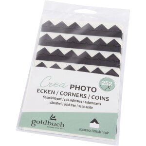 Goldbuch 252 Foto angoli Crea nero