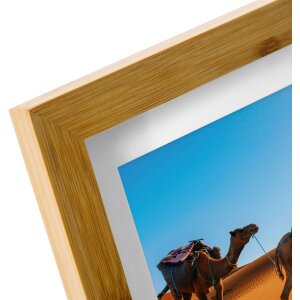 Cornice in legno di bambù 15x20 cm