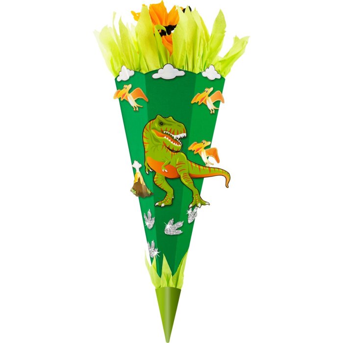 Goldbuch Scuola Cono Craft Set Colore Cartone Dino 68 cm