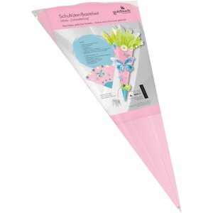 Scuola cono Craft Set cartone ondulato farfalle 68 cm