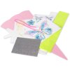 Scuola cono Craft Set cartone ondulato farfalle 68 cm