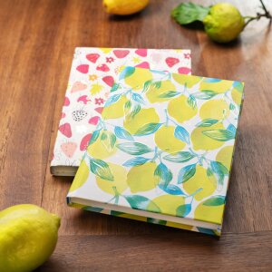 Quaderno A5 vuoto Fragole