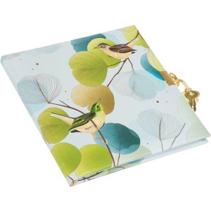 Diario Ginkgo Bird 16,5x16,5 cm