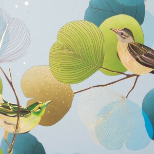 Diario Ginkgo Bird 16,5x16,5 cm