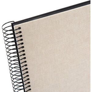 Album a spirale Goldbuch Summertime beige 35x30 cm 40 pagine nere